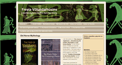 Desktop Screenshot of freya.theladyofthelabyrinth.com